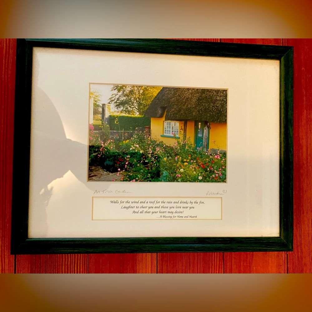 Celtic Image by Rick Henderson with Irish Blessing